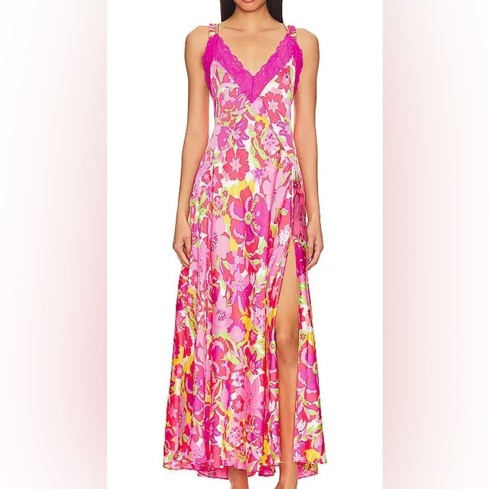 Free People All A Bloom Floral Maxi in Neon Pop
Never worn, NWOT